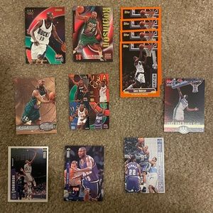 Set of 12 Glenn Robinson Basketball cards Bucks
